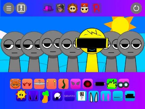 Fiddlebops Sprunki Improved Update Game Cover