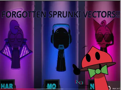 Play Forgotten Sprunki Vectors Gametoons Sprunki - Alternate Design Game Logo