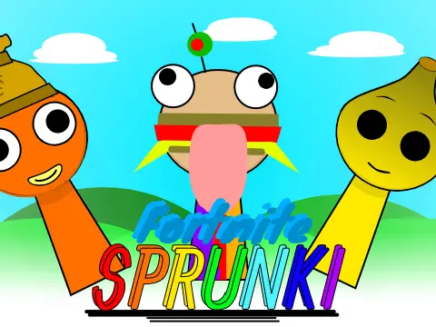 Fortnite Sprunki Logo