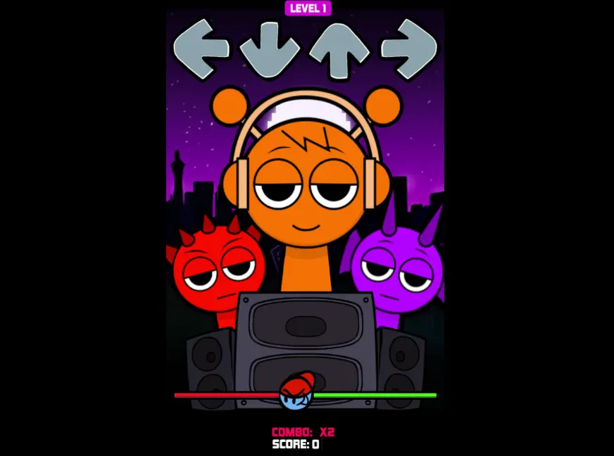 Friday Night Sprunki Gameplay - New Babies Characters Friday Night Sprunki Gameplay Screenshot - Horror Mod Action