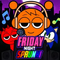 Friday Night Sprunki Logo - Definitive Horror Mod Edition