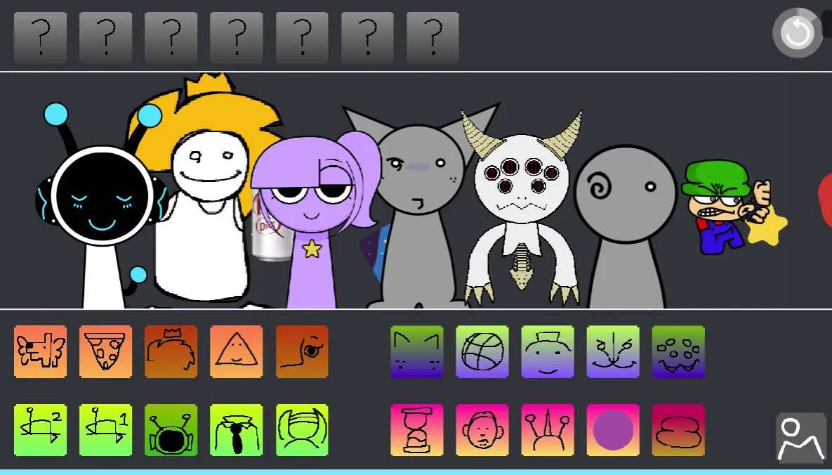 See FScore Mod's enhanced Sprunki gameplay FScore Mod Gameplay Screenshot