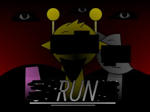 Official Funny Sprunki 3 game logo featuring wacky characters