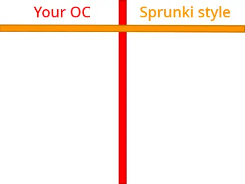 Logo for the Give Me Your OC Sprunki Style community game