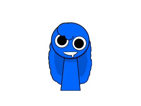 Gobblegorp Sprunki OC showing blended character design with multiple visual elements