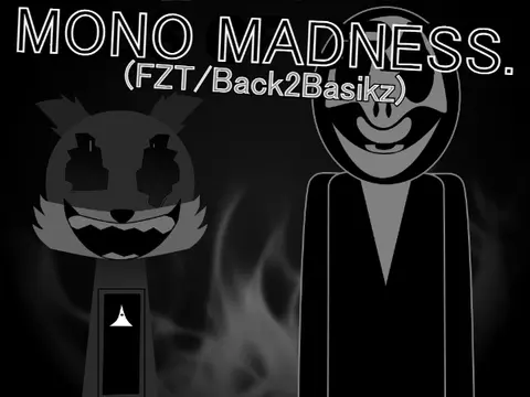 Logo for the God of Gray Fztbackbasikz mod, featuring the Gray character