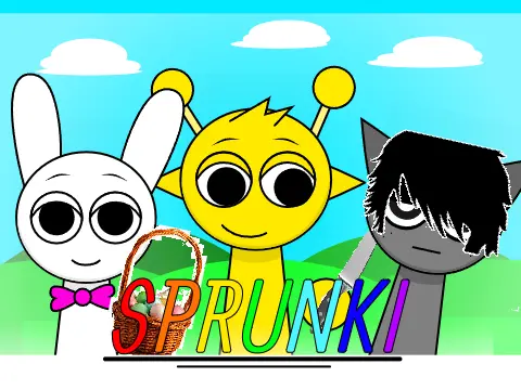 Goofy Ahh Sprunki Game I Made with funny characters creating silly music