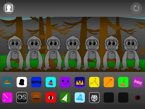 Gorilla Tag Sprunki Remix Official Logo - Horror Mod Characters