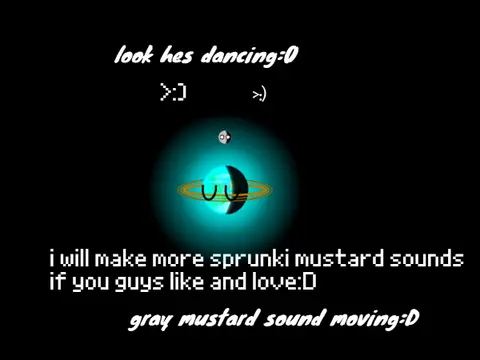 Grey Mustard Sprunki Game Logo - Featuring Transformation and Horror Mode
