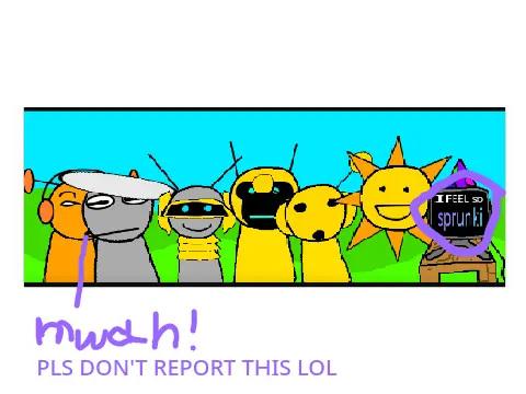 Hey I Feel So Sprunki V4 game cover showing expressive incredibox-style characters