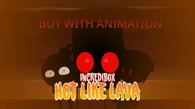 Hot Like Lava Sprunki Game Cover - Fiery Edition