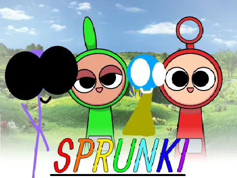 I Put Scratchers in Sprunki Logo Cover