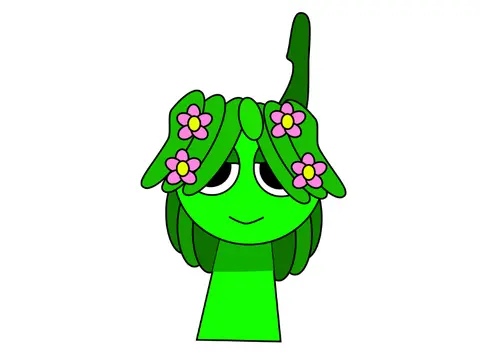 Fan recreation artwork of Vineria from Incredibox Sprunki