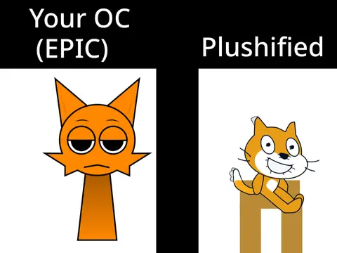 Collection of original Sprunki OC (Original Character) designs