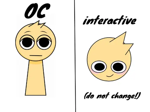Logo for the OC to Sprunki Interactive character conversion tool - Version 3