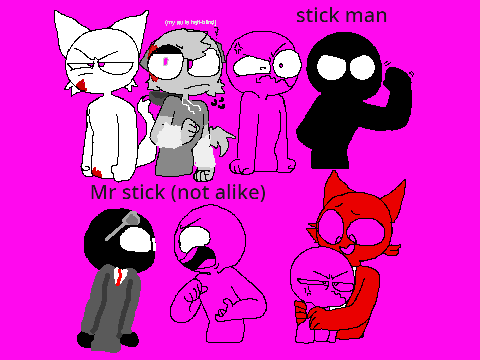 I'm Not A Sprunki game logo exploring character identity