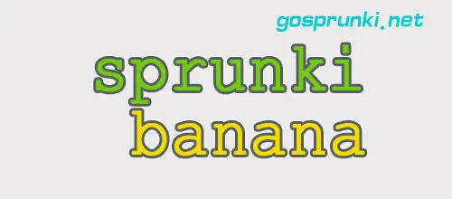 sprunki banana series Game Cover
