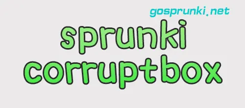 sprunki corruptbox series Game Cover
