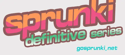Sprunki Definitive Series logo featuring remastered character designs