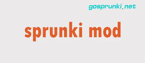 Complete Sprunki Game Modifications Collection Official Sprunki Mod Series logo showcasing various game modification icons
