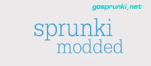 Official Sprunki Modded Series logo showcasing various fan modification icons