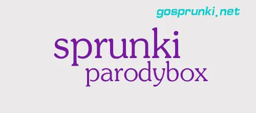 Sprunki Parodybox Series logo featuring humorous remix characters
