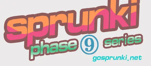 Sprunki Phase 9 Series logo featuring dark fantasy characters and musical elements