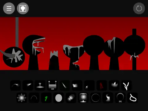 Game logo for Incredibox Black Parasite Sprunki Phase LP mod