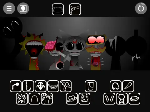 Incredibox Dactyls Sprunki Phase Remake game cover showing crossover characters