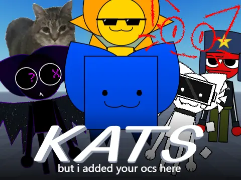 Custom Sprunki characters in Incredibox Kats game with OC creator features