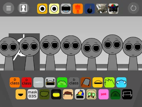 Incredibox SCP Retake Remix Sprunki Retake Game Cover