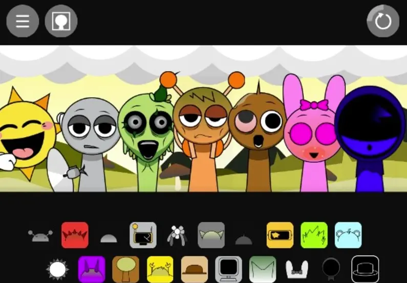 Incredibox Shatter Sprunk Gameplay Preview Incredibox Shatter Sprunk Gameplay Screenshot