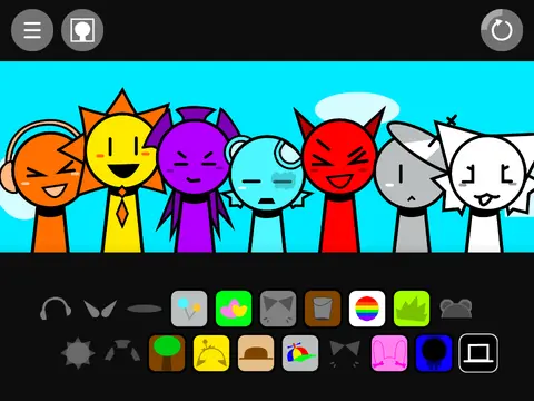 Incredibox Sprinkle Sprunki Mod character mixing music