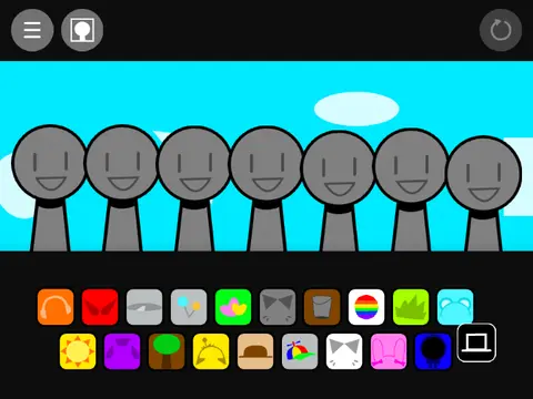 Colorful logo for the Sprinkle themed Sprunki mod remix, featuring candy and sweet imagery.