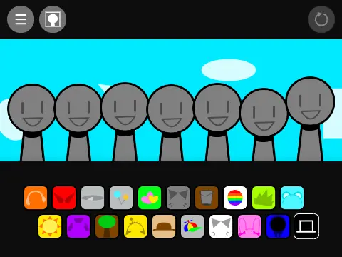 Incredibox Sprinkle Sprunki character mixing music notes