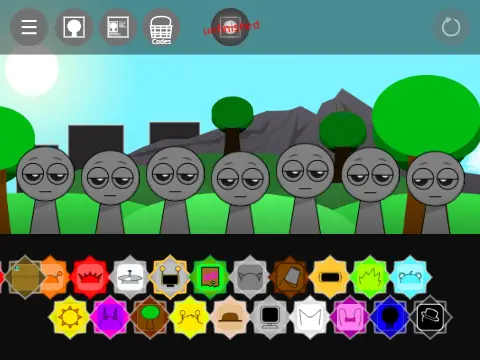 Incredibox Sprinklie Sprunki Baby Mod featuring cute baby versions of Sprunki characters