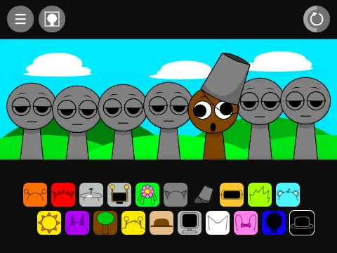 Incredibox Sprunki official logo showing Sprunki characters in music creation interface