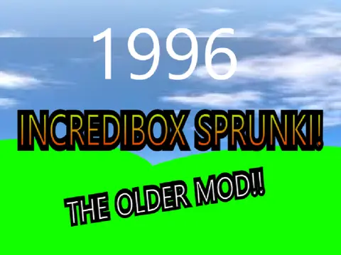 Incredibox Sprunki 1996 The Older Mod Remix game cover showing retro 1990s design