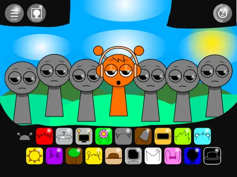 Incredibox Sprunki 2.0 game logo featuring redesigned characters