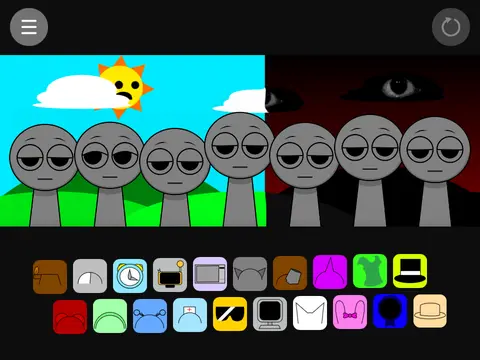 Official cover art for Incredibox Sprunki 2 Ruined version