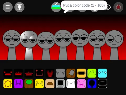 Incredibox Sprunki 3 V3 gameplay screenshot showing musical characters