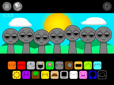 Official logo for Incredibox Sprunki 5 Revenge music game