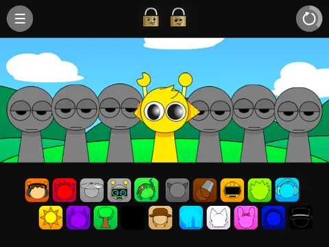 Incredibox Sprunki 6 Remix 4 game logo featuring colorful characters