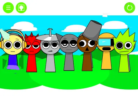 Modded Incredibox Sprunki with new character Cameron logo and cover