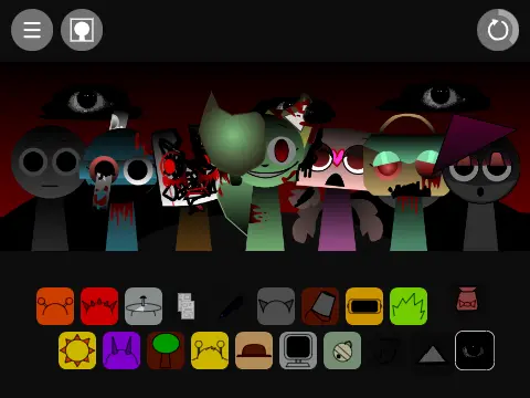 Original Incredibox Sprunki music creation game cover