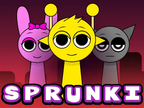 Incredibox Sprunki game logo, a fusion of two music game styles