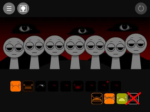 Logo for Incredibox Sprunki All Orens - An Oren-themed music mod