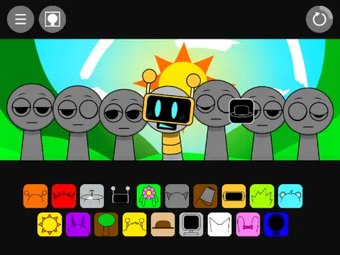 Enhanced music remix game with expanded sound library