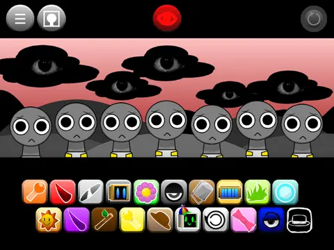 Sprunki Babies characters in Incredibox style