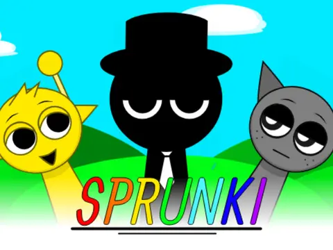 Incredibox Sprunki Black Added and More extended edition with wide-screen interface